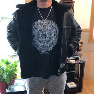 1930s B3 sheepskin shearling VTG  Aviator Jacket